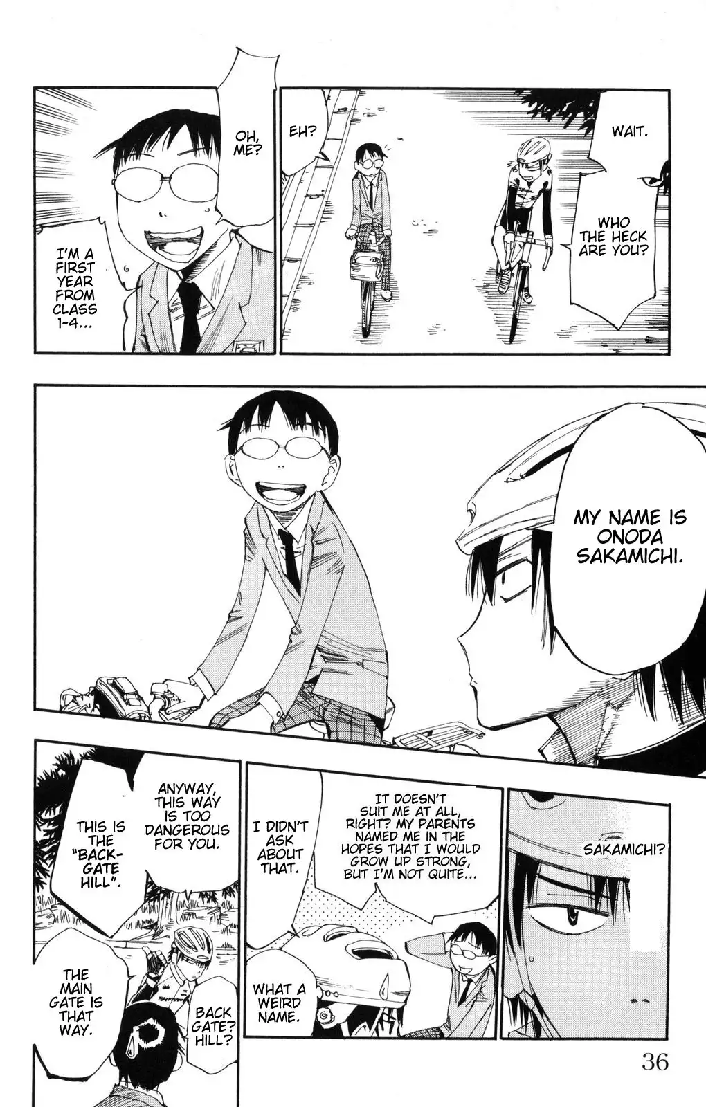 Yowamushi Pedal Chapter 1 32